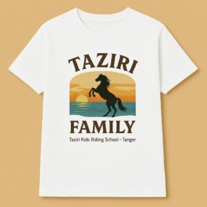 taziri family 👨‍👩‍👧‍👦 – das shirt für unsere community