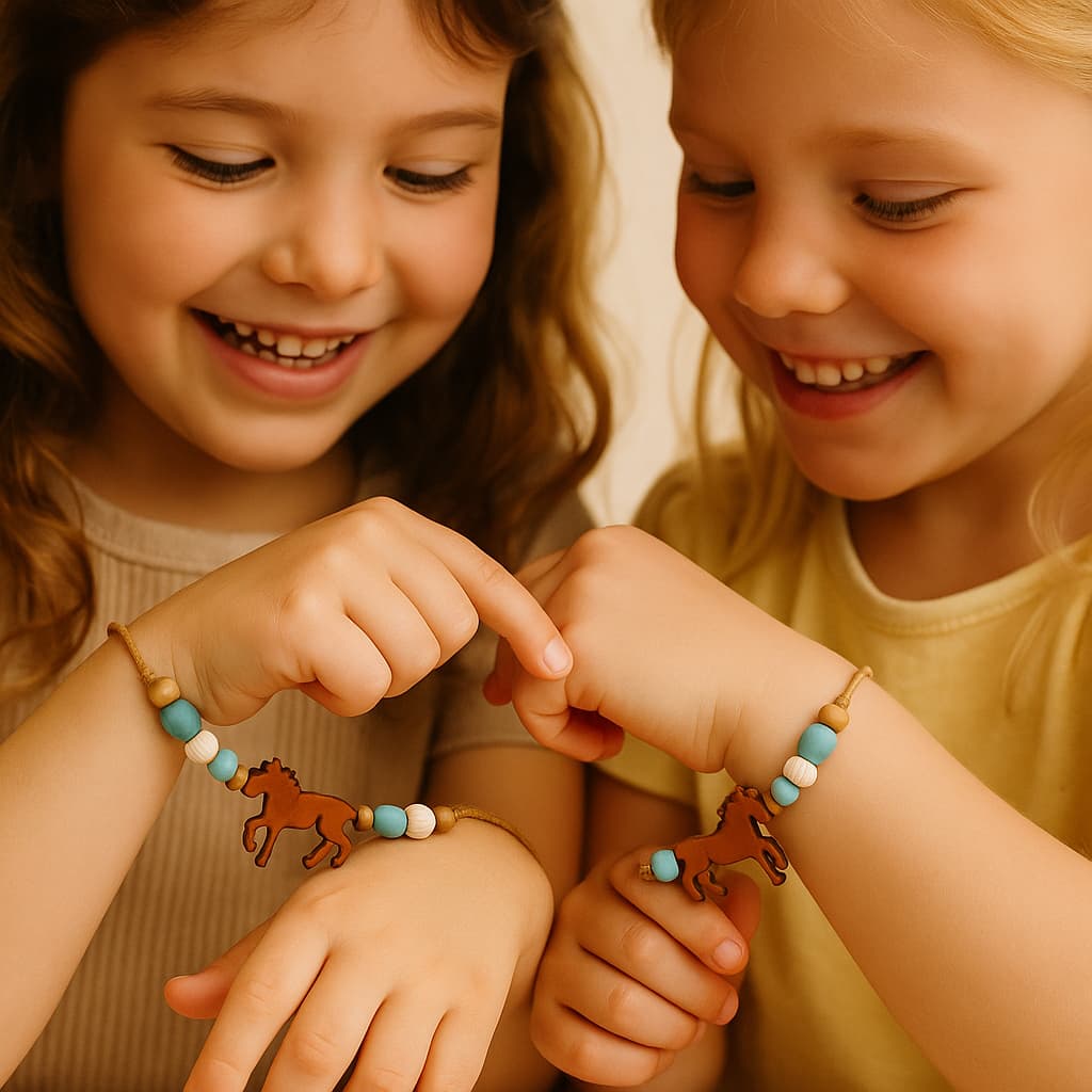 🌿 taziri kids – pferde armband 🐴